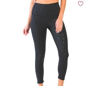 cotton on leopard tights